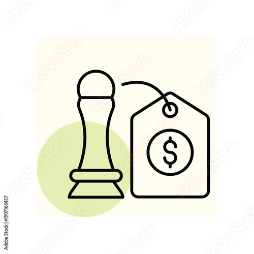 Pricing Strategy vector, pixel perfect, illustrator file 
 