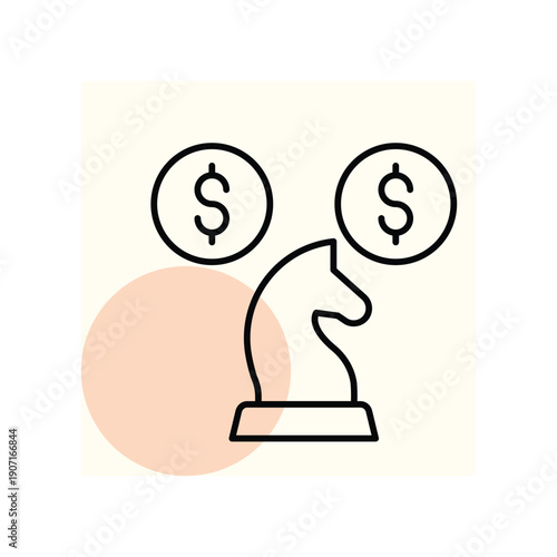 Sales Strategy vector, pixel perfect, illustrator file 
