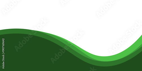 wave, green, element, monochromatic, letterhead, curved footer, curved header, footer, header, header banner, wavy, wavy element