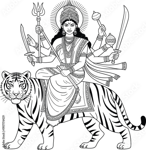 Ancient Greek goddess and warrior with a Roman soldier in a vector illustration sketch drawing of people including men and a woman in cartoon tattoo art