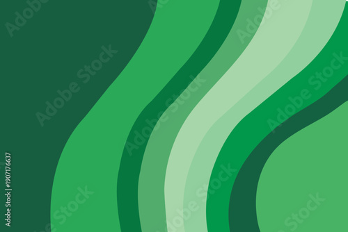 Abstract background, soft green lines, minimalist and modern design