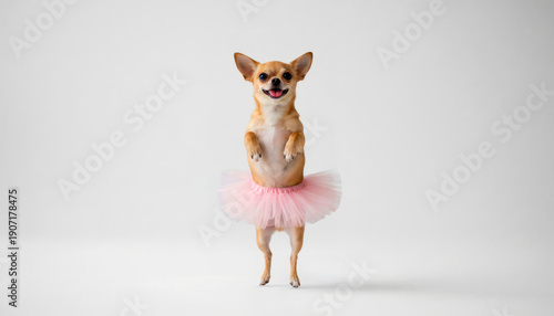 Tapety artystyczne Chien qui danse 