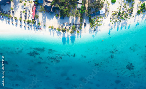 Amazing bird eyes view in Zanzibar