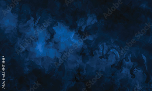 Dense vapor formations creating a dramatic visual field