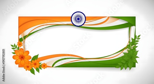 Indian republic day celebration background