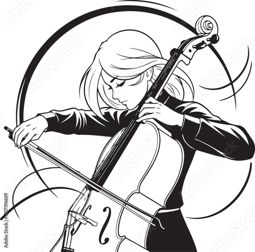 Artist drawing on digital tablet with pen