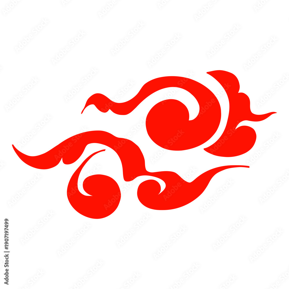 Fototapeta premium Flat Style Decorative Islamic Book with Crescent and Star Illustration