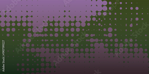 Fotografija Abstract Halftone Pattern with Gradient Colors.