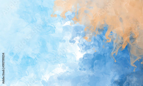 Swirling vapor texture creating a dramatic and immersive scene