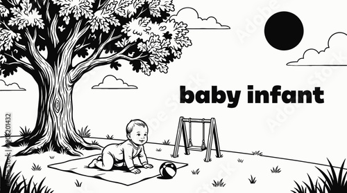 baby infant newborn child childhood family adorable cute portrait lifestyle happiness innocence parenting care nursery home love tender outdoor park sunlight playful