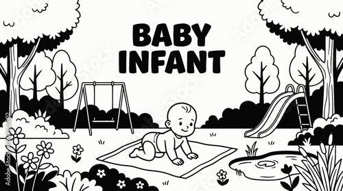 baby infant newborn child childhood family adorable cute portrait lifestyle happiness innocence parenting care nursery home love tender outdoor park sunlight playful