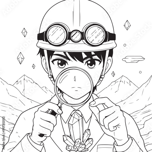 Boy Pinning Girl to Tree in Flowering Meadow