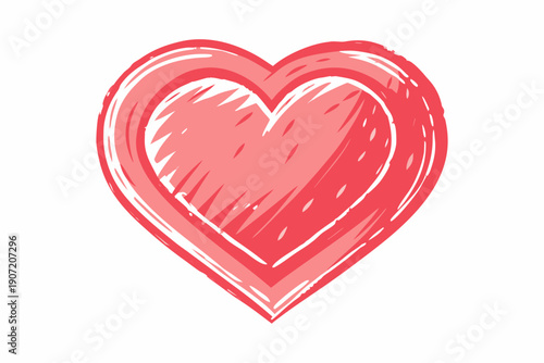 Love and valentine heard icon