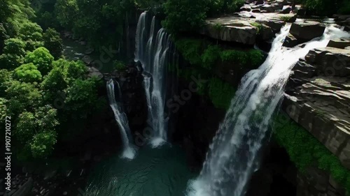 waterfall in the forest