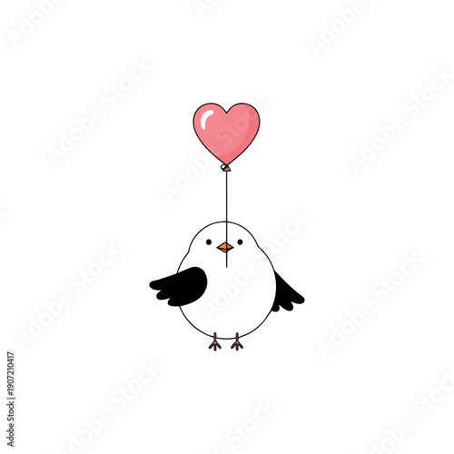 Valentine day Love Birds bundle vector silhouette illustration