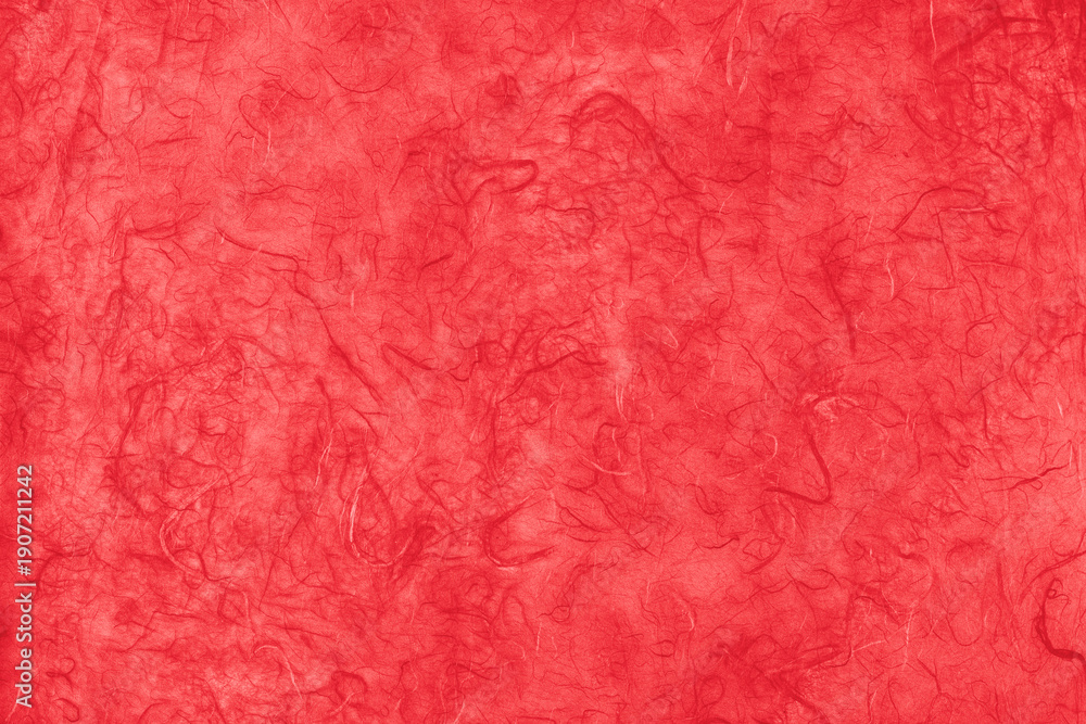 Obraz premium Bright Red Translucent Paper Background