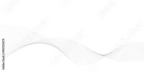 Clean White Background with Soft Abstract Waves for Corporate Branding and Identity