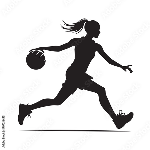 basketball crossover vector silhouette clip art logo design illustration.  abstract basketball icon collection