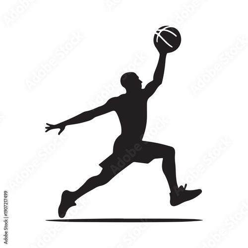 basketball crossover vector silhouette clip art logo design illustration.  abstract basketball icon collection