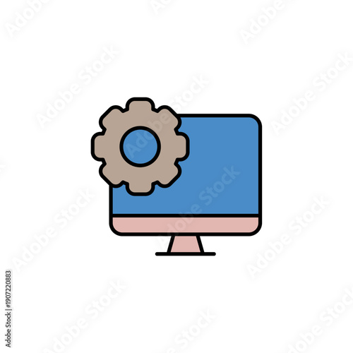 it support vector icon. flat sign for mobile concept and web design. Symbol, logo illustration. Vector graphics