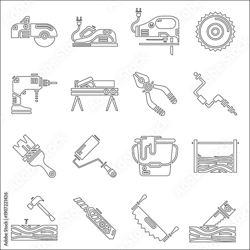 Comprehensive Collection of Essential Hand Tools for Repair, Construction, and DIY Projects