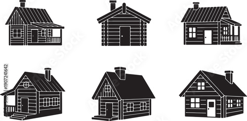 Wooden Cabin Elements for Forest Living