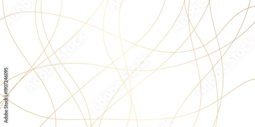 Abstract wavy lines flowing curve golden gradient color on transparent background. Abstract white background colorful lines. modern wavy stripes on white background isolated.