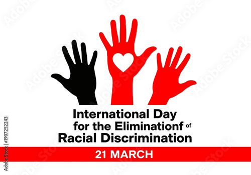 International day for the elimination of racial discrimination 21 march graphic