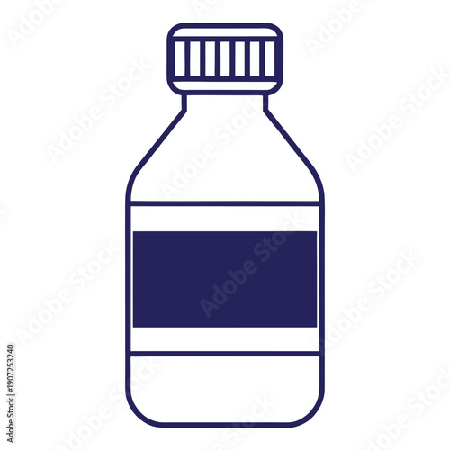 bottle of medicine