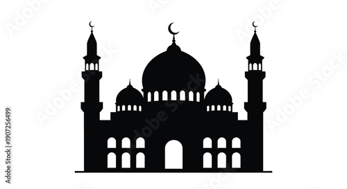 Simple black and white line drawing of a dog collar with a buckle