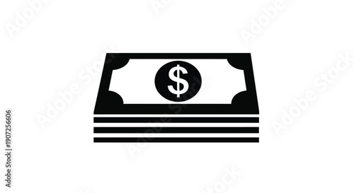 Black silhouette of an engine piston and connecting rod component