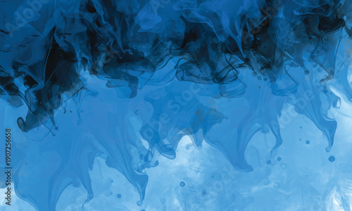 Abstract mist movement inspired by fantasy worlds