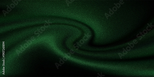 White green blurred gradient on dark grainy background, glowing light spot, copy space