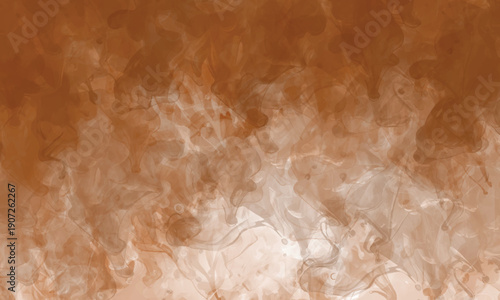 Swirling smoke layers forming a dramatic atmospheric scene