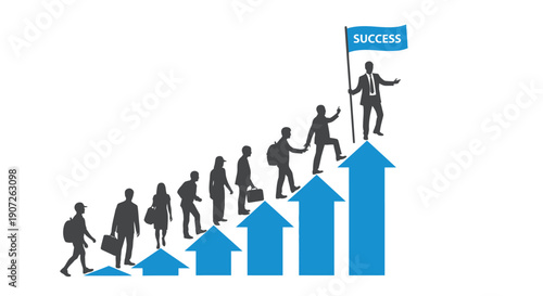 Vintage indian ambassador car illustration in yellow and teal