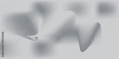 Silver foil texture background with light reflection. Vector realistic illustration of chrome metal surface with glitter gradient effect, abstract shiny texture, translucent glass, platinum wallpaper