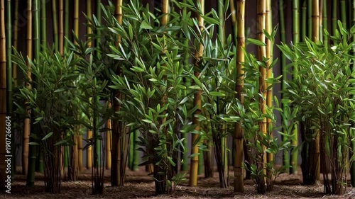 bamboo forest background