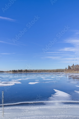 Astotin Lake in the Late Fall