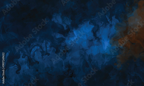 Volumetric vapor patterns with layered cinematic depth