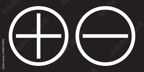 Plus, minus, multiply, divide and equal sign icon design set. Addition, subtraction, multiplication, division, equal sign, icon symbol. Mathematical symbol icon. Mathematics shapes. plus and minus 