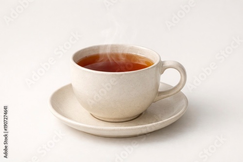 Wallpaper Mural Hot Tea Cup with Rising Steam Torontodigital.ca