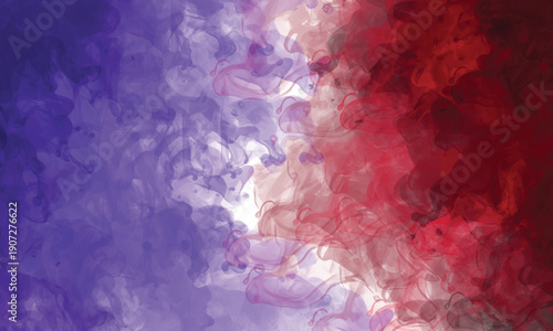 Surreal smoke waves creating a dreamlike immersive atmosphere