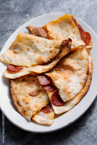 italian flatbread piadina street food