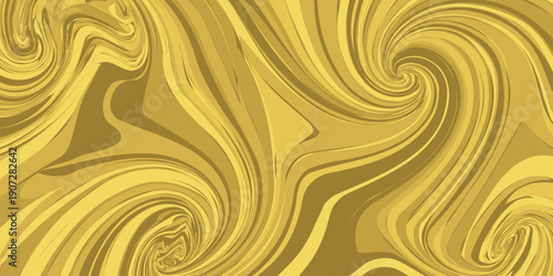 An abstract composition showcases swirling fluid patterns in varying shades of golden yellow resembling marble or liquid textures high-quality professional detailed modern elegant.