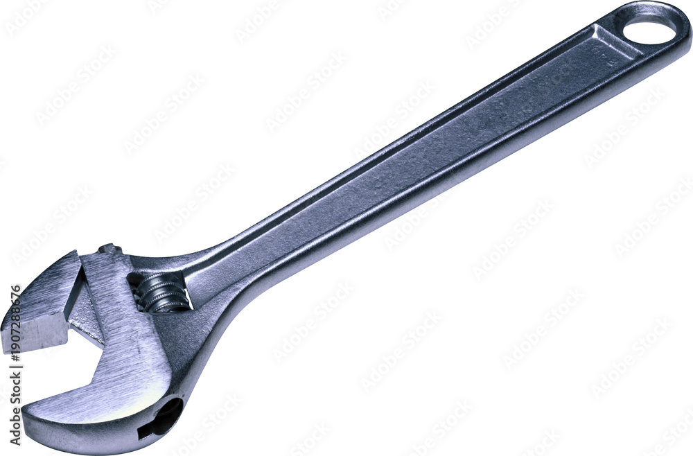 Obraz premium wrench isolated on white background