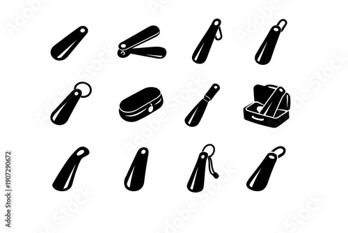 Utility vector travel luggage image horn footwear comfort shoe gear generation simple