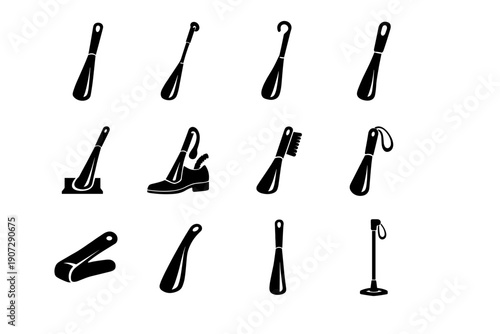 Helper routine simple aid use shoe vector image dressing generation closet daily