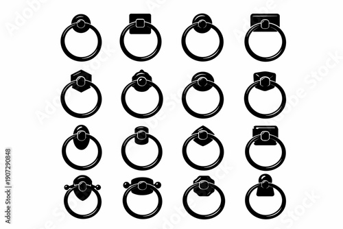 Concept hardware simple wall generation construction trusted robust design icon home image