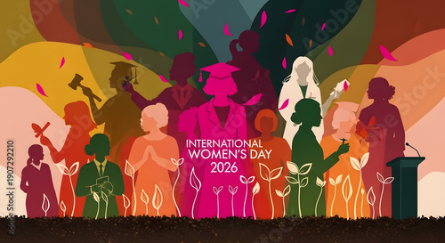 International women day 2026 professional student doctor judge leader career growth empowerment success community diversity progress