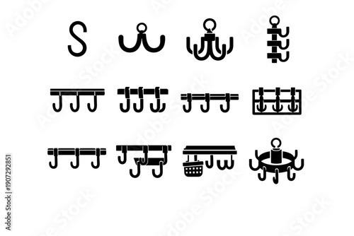 Arrangement configuration layout generation double image single unit geometry vector simple icon